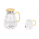 thumbnail image 2 of Jarra de té increíble + 4 tazas de cristal, 2 of 3