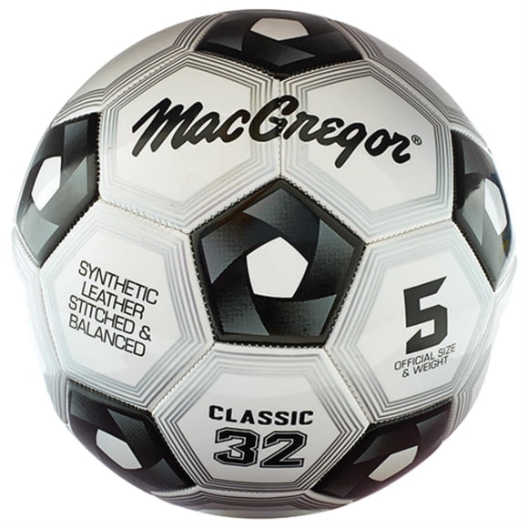Balón de fútbol MacGregor Classic tamaño 3 con funda sintética cosida