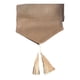 thumbnail image 2 of Mantel Camino De Mesa Con Pompon Sintetico 180x35cm beige, 2 of 2
