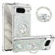 thumbnail image 1 of Funda Para Google Pixel 8 Con Brillo Líquido, Protección Completa Y Soporte De Anillo Giratorio, 1 of 4