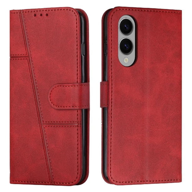 Funda Flip Para Samsung Galaxy S25 Edge – Carcasa Delgada Y Resistente A Impactos Con Soporte Para Uso Diario Y Profesional
