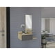 thumbnail image 5 of Mueble Recibidor Pared C/espejo 1 Cajon Fm-002c - Café Claro, 5 of 7