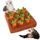 thumbnail image 1 of Juguete para mascotas PUMEXFE Alfombra olfativa para hurones 35 cm con 12 zanahorias, 1 of 9