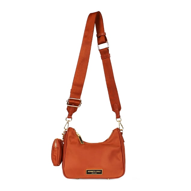 Kenneth Cole - Cartera Con Monedero Galena Naranja