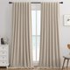 thumbnail image 1 of Cortinas Joydeco Beige Claro 100% Opacas 230x229 cm 2 Paneles, 1 of 9