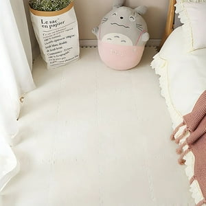 Crusec - Pack 6 Alfombra Bloque Felpa Living Dormitorio Invierno Home