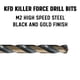 thumbnail image 4 of Juego de brocas Drill America serie KFD de 29 piezas con estuche, 4 of 9
