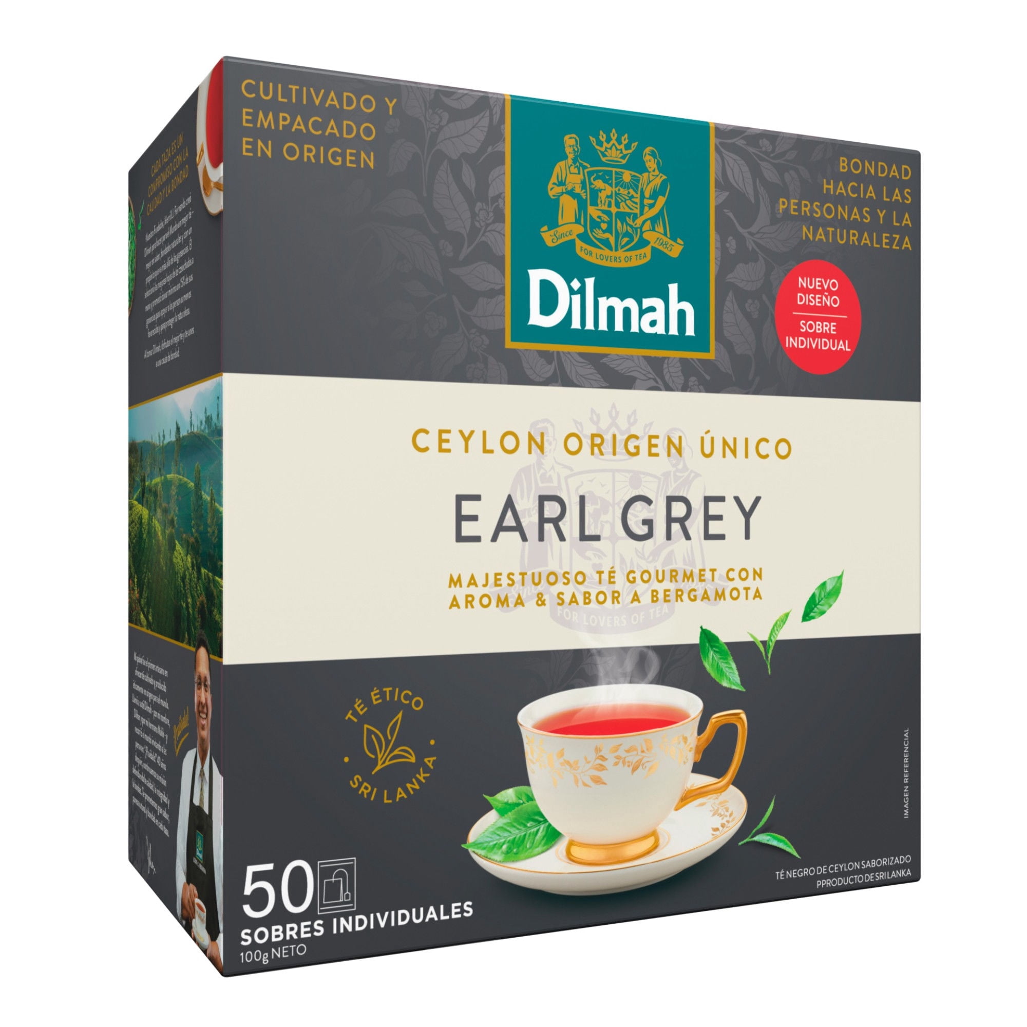 Dilmah Earl Grey X 50 Sobres