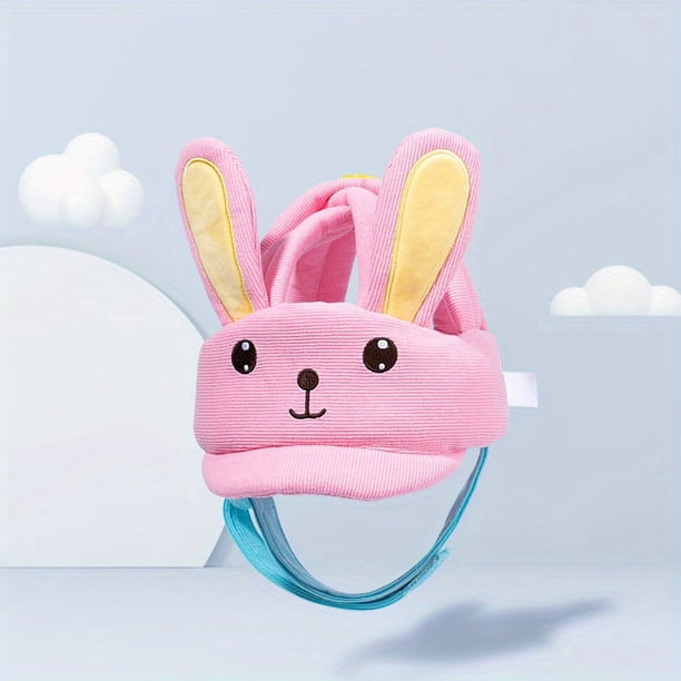 Baby Toddler Cartoon Animal Anti-fall Baby Head Helmet, Baby Protective Head Safety Helmet, Toddler Walking Playing Head Protector, Adjustable Baby Kids Safety Head Guard Hat
