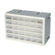 thumbnail image 5 of Organizador De Almacenamiento De 30 Cajones, Armario Para Manualidades, Para Guardar Tuercas Y Tornillos, Blanco Y Gris, 5 of 5