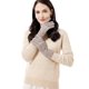 thumbnail image 2 of Guantes VIKIDEER de cachemira pura 100% con pantalla táctil para mujer, 2 of 6