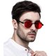 thumbnail image 3 of Gafas de Sol Redondas Steampunk AIEYEZO con Montura Metálica 100% UV400, 3 of 7