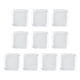 thumbnail image 1 of 10 Uds. Cajas De Almacenamiento Para Uñas A Presión, Caja De Embalaje Pequeña Para Salón De Uñas, Hogar, Transparente, 1 of 5