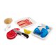 thumbnail image 1 of Juego de comida de madera con forma de juguete Hape Tasty Proteins para niños, 1 of 6