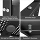 thumbnail image 4 of Estante para Gabinete DPZM 42‑69 cm Negro Expandible y Apilable, 4 of 6