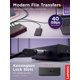thumbnail image 4 of Docking Station Lenovo ThinkPad USB4 Dock 5000 40 Gbps Negro, 4 of 7