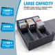 thumbnail image 2 of Caja de almacenamiento de tarjetas coleccionables Astrell con 12 divisores y 6 tapones, 2 of 6