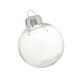 thumbnail image 2 of Adorno Bola Navidad Transparente 8 cm Argenta, 2 of 3