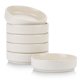 thumbnail image 1 of Set de 6 tazones para salsa de soja famiware 118 ml blanco mate, 1 of 7