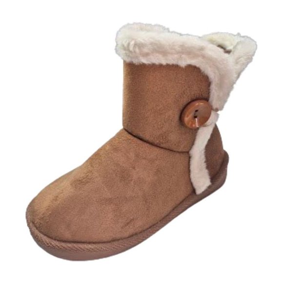 Bota Niña Impermeable Plateado