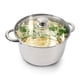 thumbnail image 4 of Batería de Cocina 5 Piezas Acero Inoxidable + 3 Utensilios Prime Gris, 4 of 4