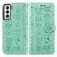 thumbnail image 1 of Funda Cartera FOXDOCK para Samsung Galaxy S22 Plus , Flip PU con Relieve de Gatos y Perros, Tarjetero y Soporte, 1 of 6