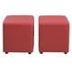 thumbnail image 1 of Set Pouf Cali 1c Pu 30 Rojo, 1 of 3