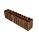 thumbnail image 3 of Maceta de madera maciza, contenedor de plantas, accesorios rectangulares para balcón, caja de madera rústica, macetero para exteriores para ventana de Pequeño, 3 of 5