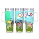 thumbnail image 1 of La Pequeña Lola Visita la Ciudad Vaso aislado de acero inoxidable con asa, diseño temático, regalo para familia, amigos y fans; incluye pajita y encaja en el portavasos estándar, 40 oz, 1 of 6