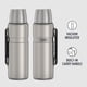 thumbnail image 2 of Botella de bebida THERMOS Stainless King 1.2 L con aislamiento al vacío, 2 of 8