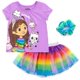 thumbnail image 1 of Conjunto de camiseta y falda para niñas DREAMWORKS Gabby's Dollhouse, 1 of 6