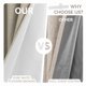 thumbnail image 3 of Cortinas opacas DrapeMaster de lino – juego de 2 paneles, 3 of 7