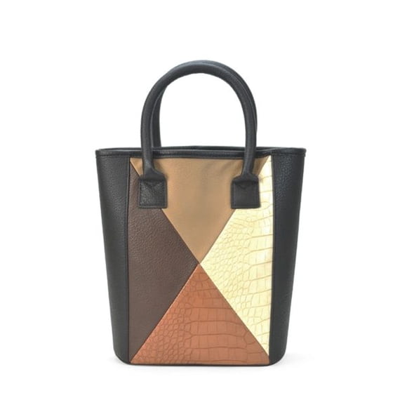 Matera Bolso Globus Negro Caramelo Lincoln's