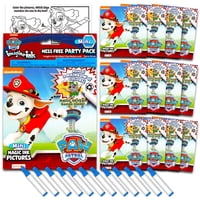 Set De 12 Libros Para Colorear Paw Patrol Sin Desorden