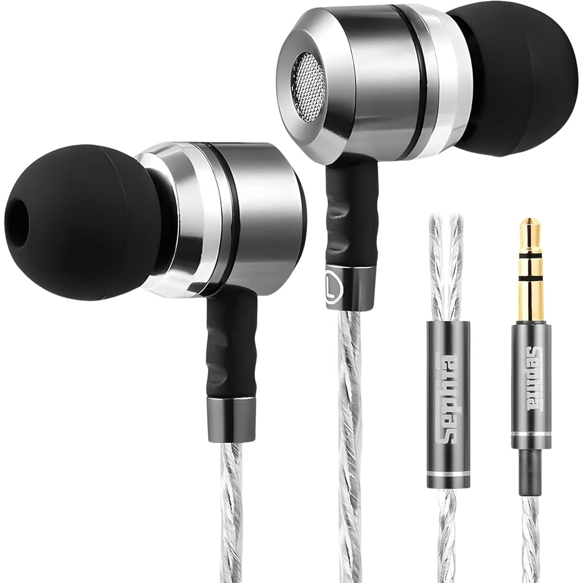 Audafonos In Ear Sephia Sp3060 Alambricos 10mm Bass 3.5mm