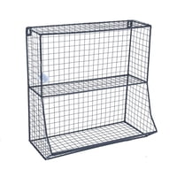 Imahe - Repisa Metálica Tipo Malla 40X40X15 Cm