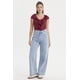 thumbnail image 4 of Polera Mujer Con Vuelos Rojo, 4 of 4