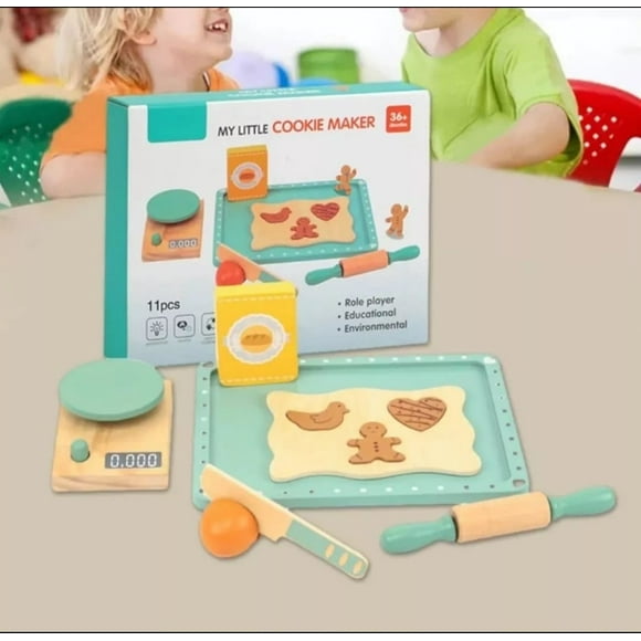 Set de Repostería Didáctico de Madera para Niños