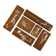 thumbnail image 1 of 6 Sellos De Goma De Madera De Estilo Vintage, Decoración Para álbumes De Recortes, Diario B, 1 of 5