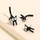 thumbnail image 3 of Cute Cartoon Cat Stud Earrings - Perfect for Holiday Parties and Girls' Accessories, 3 of 4