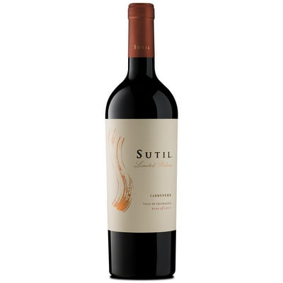 Vino Tinto Carmener 13.5° Botella 750 Ml Sutil