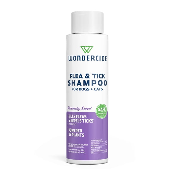 Shampoo Natural Con Aceites Para Pulgas Y Garrapatas 354 Ml