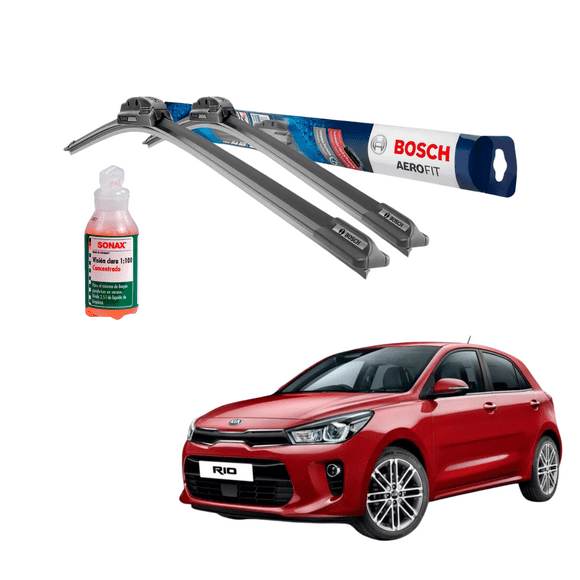 Plumillas Bosch Aerofit para Kia Rio 2017-2024