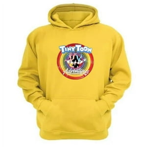 Genérico - Polerón Canguro Dibujos Animados Tiny Toons Amarillo Talla M Unisex