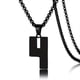 thumbnail image 1 of 1pc Stylish Stainless Steel Men's Athletes Number Pendant Necklace - Perfect for Baseball, Basketball, and Football Teams - Long Chain Necklace with Sports Number - Ideal Gift for Boys, 1 of 5