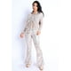 thumbnail image 1 of Conjunto de Camisa y Pantalón con Botones de Lentejuelas Color Plata S, 1 of 5