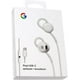 thumbnail image 1 of Auriculares con cable Google Earbuds USB-C para teléfonos tipo C - blancos, 1 of 3