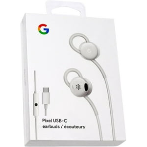Auriculares Con Cable Google Earbuds Usb-C Para Teléfonos Tipo C - Blancos