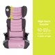 thumbnail image 4 of Asiento elevador plegable Baby Trend Protect para bebé y niño pequeño, 4 of 9