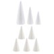 thumbnail image 5 of 8 PCS Cono En Forma De Espuma De Espuma De Espuma De Espuma Para Artesanías De Modelado De Bricolaje A Mano, 5 of 5